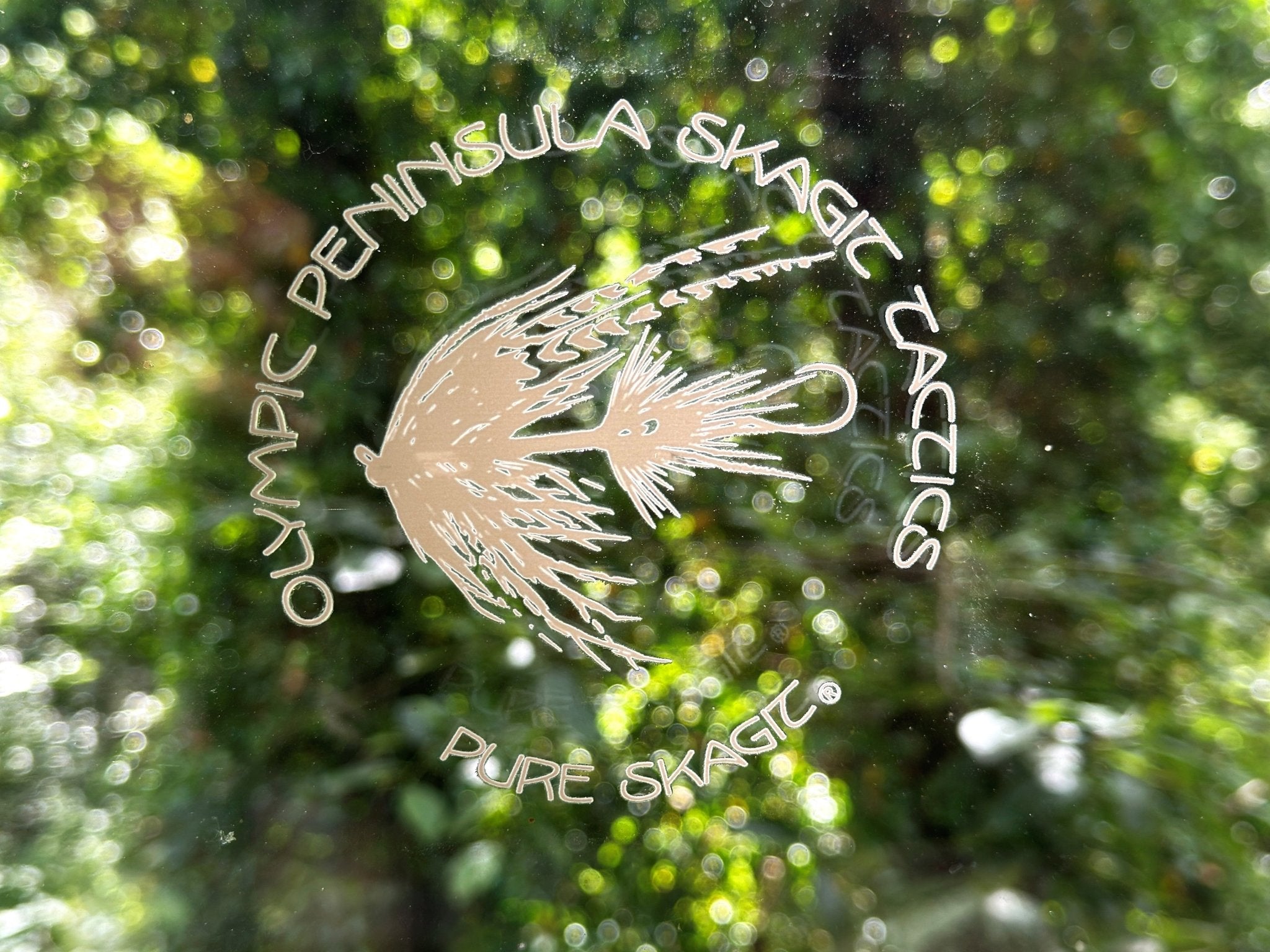 Round Diecut Intruder Logo Sticker, 4 inch circle