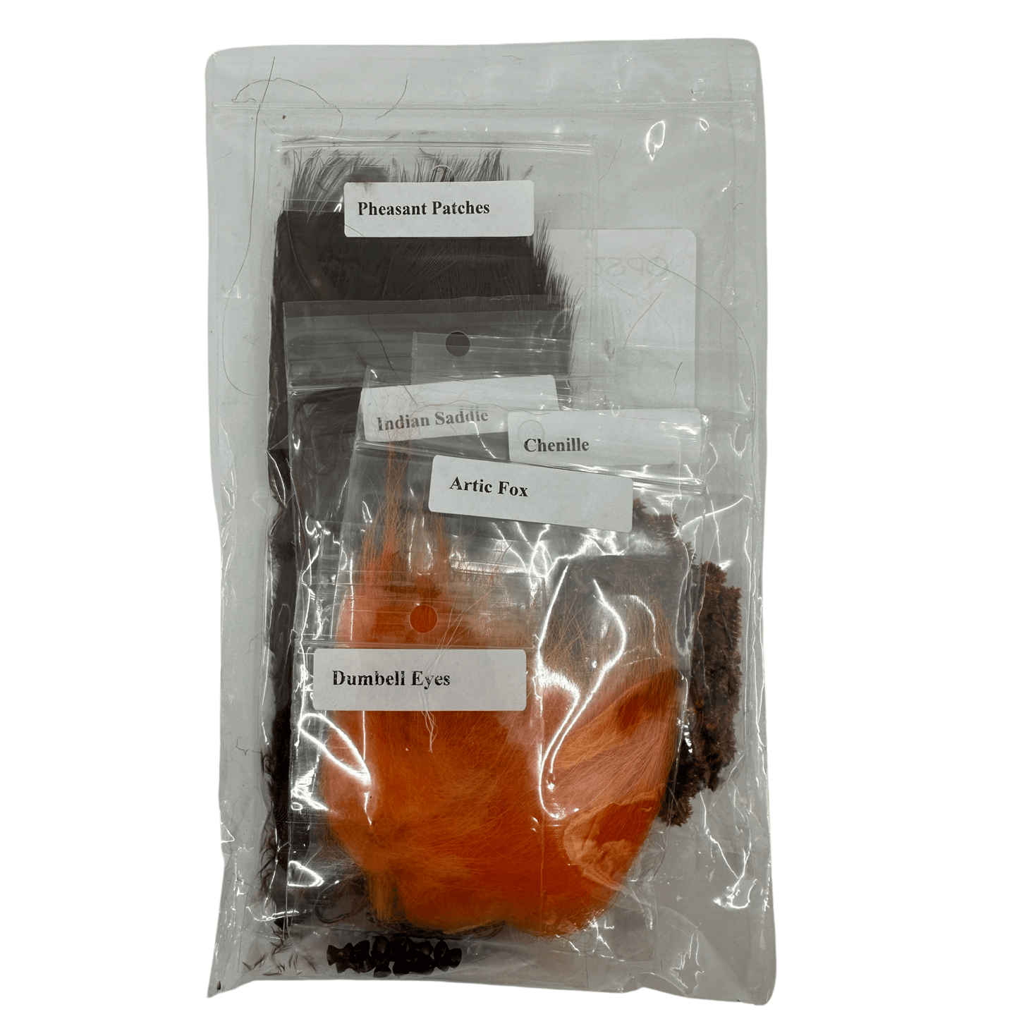 Ed Ward's Wooly Ward Tying Kit (Brown/Orange)