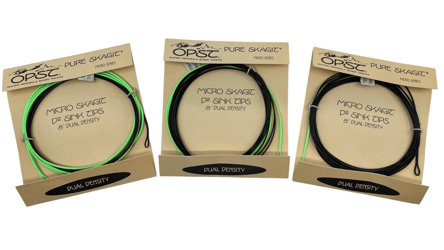 Micro Skagit D² 8FT Tips (Dual Density T6)