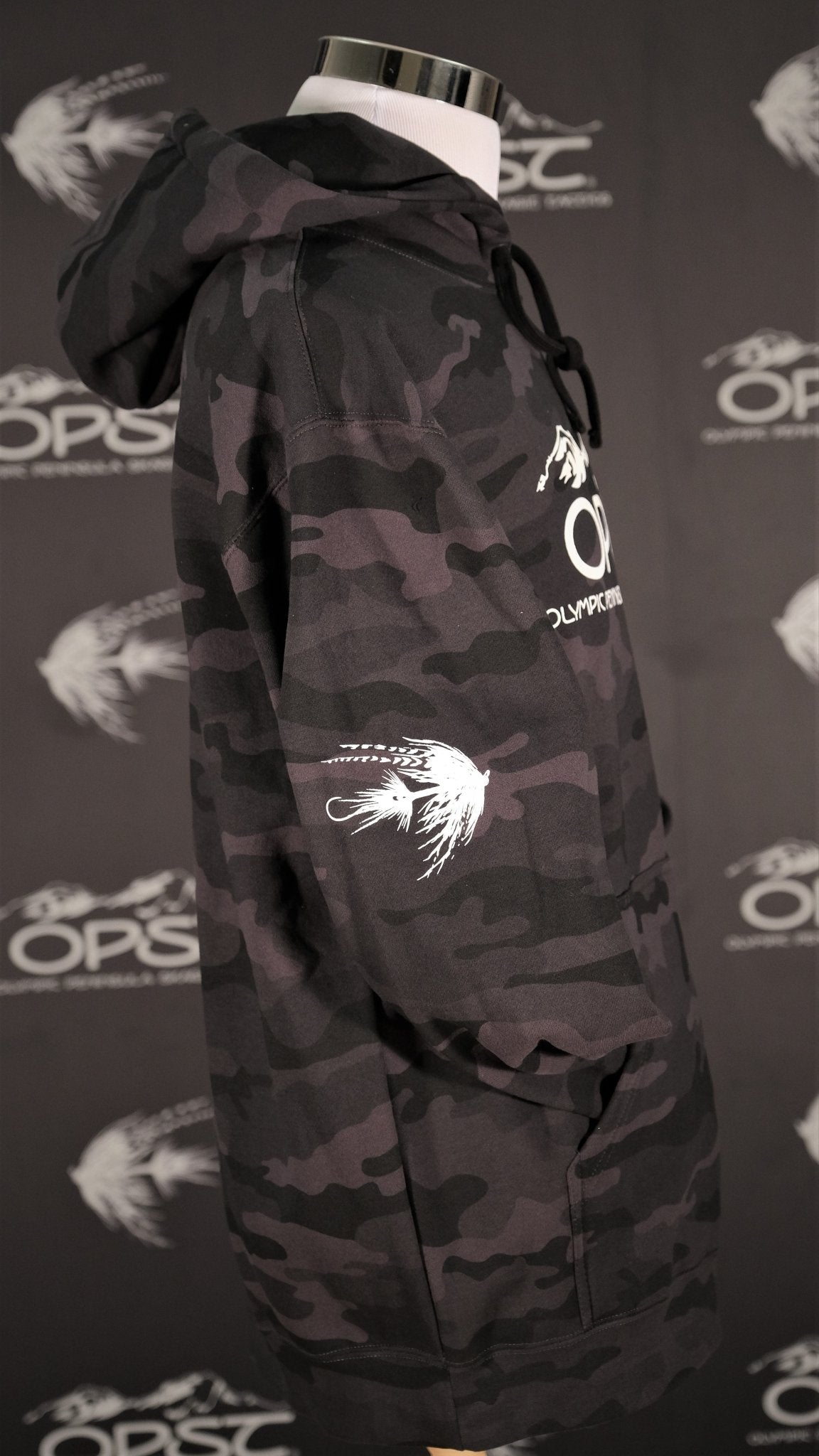 OPST Camo Hoodie / BLACK
