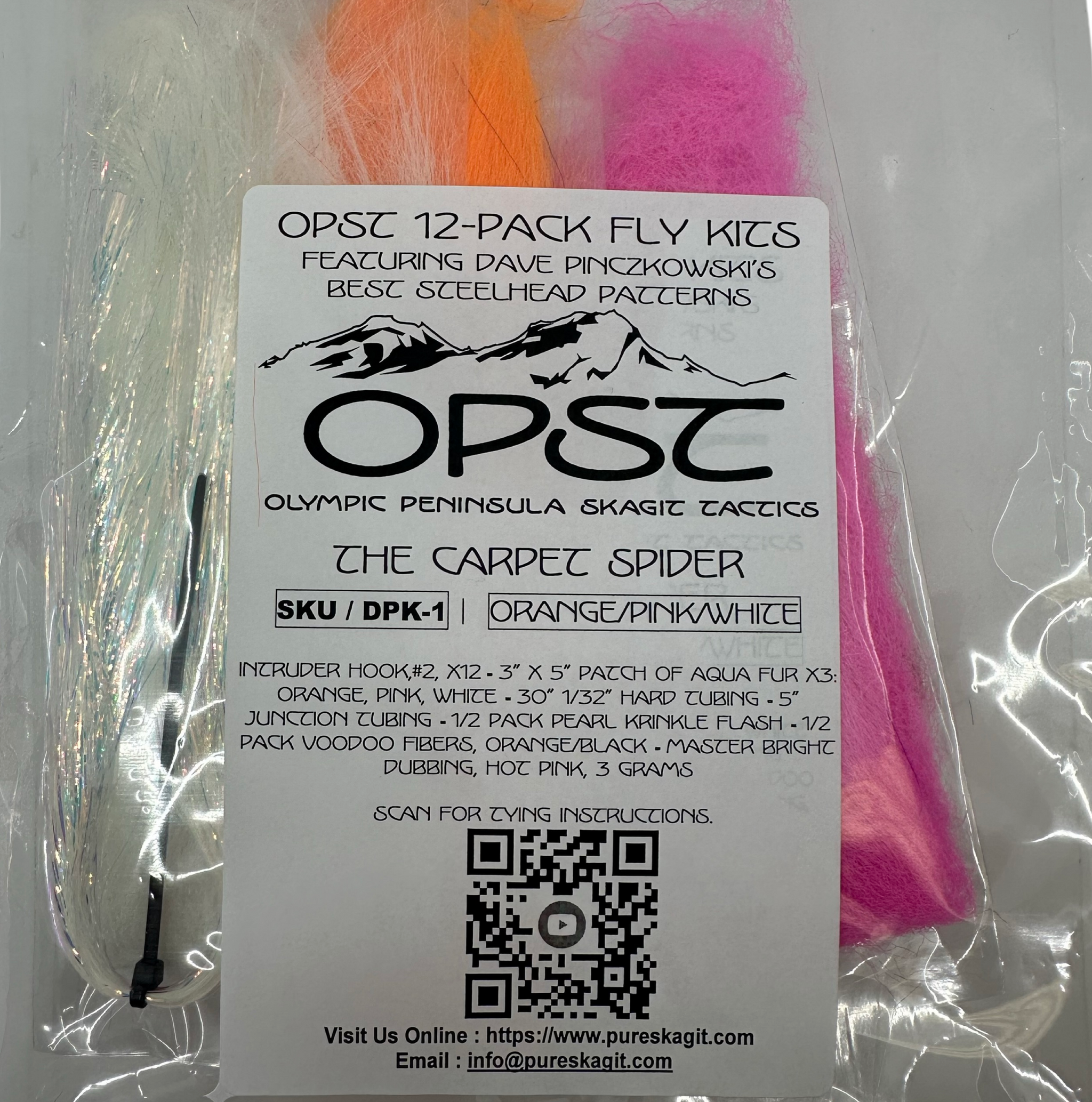 Dave Pinczkowski's Carpet Spider Tying Kit