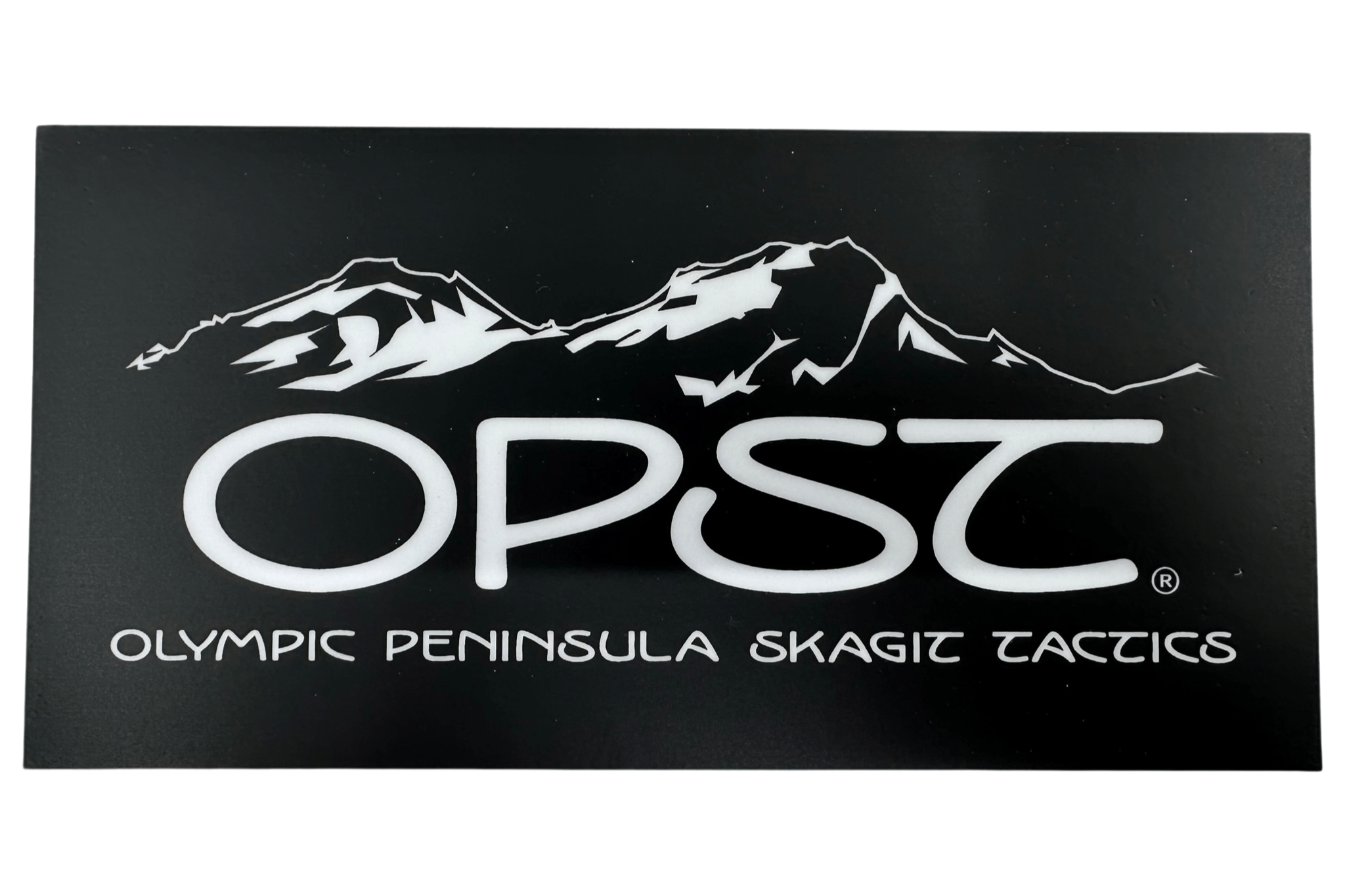 Pst Course Sticker OPST Rectangular Sticker- 6X3 inch – OLYMPIC PENINSULA SKAGIT TACTICS